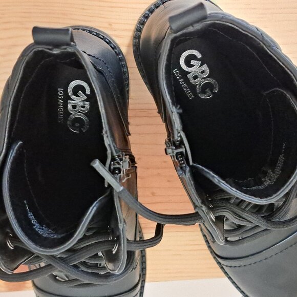 Guess Black Quilted Moto Boot Misses Size 6 1/2 NWOB - Picture 9 of 12